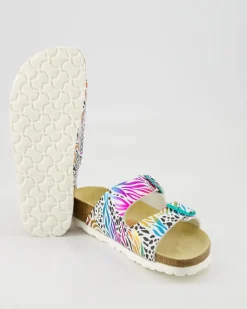 1-800111-1090 Pantoletten in Mehrfarbig