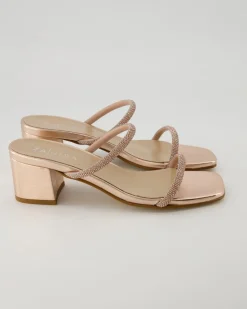 12406 Pantoletten in Roségold