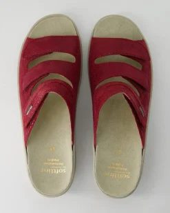 234023-57 Pantoletten in Rot