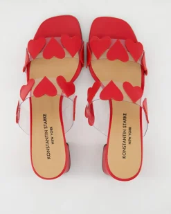 55208550-600 Pantoletten in Rot
