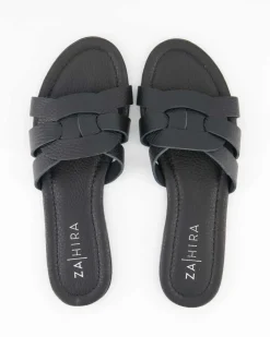 13151 Pantoletten in Schwarz