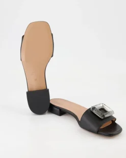 2558 Pantoletten in Schwarz