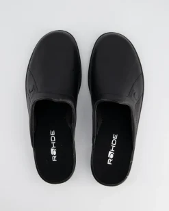 1558-90 Pantoletten in Schwarz