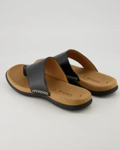 03.700.27 Pantoletten in Schwarz