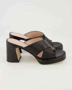 6101 Pantoletten in Schwarz