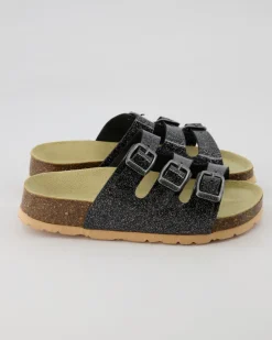 800113-0100 Pantoletten in Schwarz