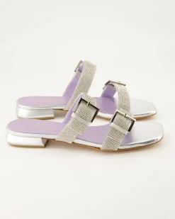 5240 Pantoletten in Silber