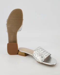 22600 Pantoletten in Silber