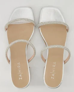 12406 Pantoletten in Silber