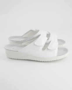 1940/01 Pantoletten in Weiß