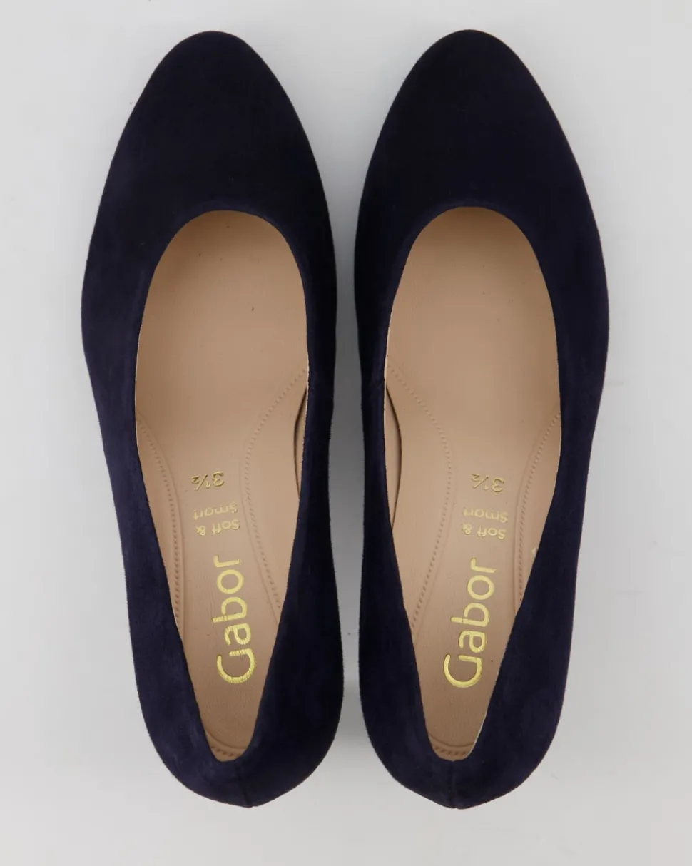 21.410.16 Pumps in Blau