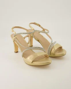 24368 Sandalen in Gold