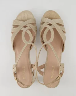 24195 Sandalen in Gold