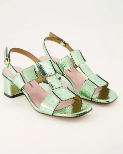 604 Sandalen in Grün