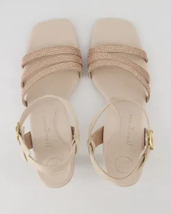 6058-013 Sandalen in Roségold