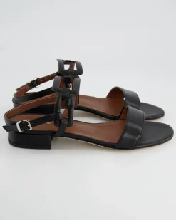 3184 Sandalen in Schwarz
