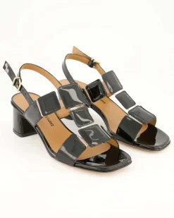 604-102 Sandalen in Schwarz