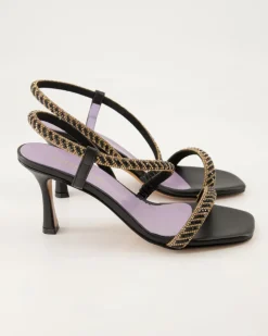 5196 Sandalen in Schwarz