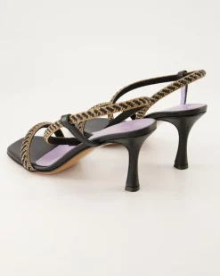 5196 Sandalen in Schwarz