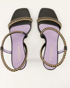 5196 Sandalen in Schwarz