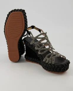 545 Sandalen in Schwarz