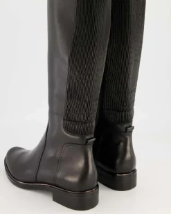 9-25513-41-019 Schaftstiefel in Schwarz