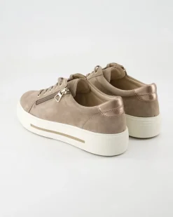 9-23351-43/326 Schnürschuhe in Beige