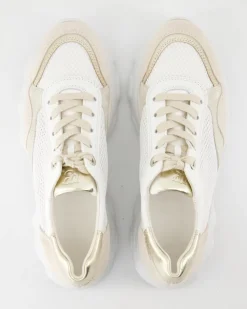 5422 Schnürschuhe in Beige