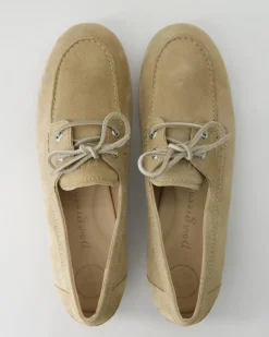 1136 Schnürschuhe in Beige