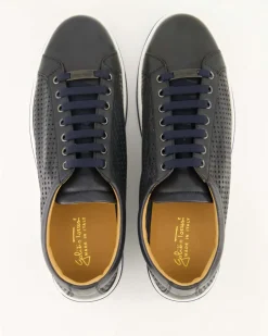 19855 Schnürschuhe in Blau