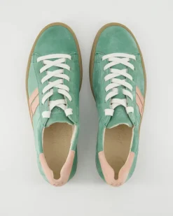 5464 Schnürschuhe in Grün