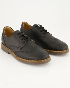 2300 Schnürschuhe in Schwarz