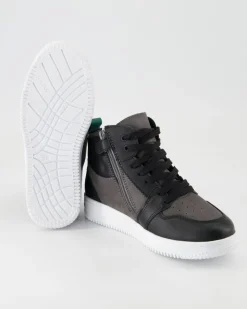 3263-8231-9902 Schnürstiefel in Schwarz