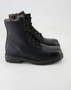 54-5508 Schnürstiefel in Schwarz