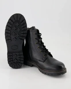 54-5508 Schnürstiefel in Schwarz