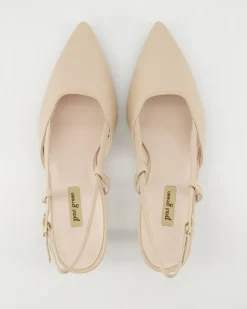 7992 Slingpumps in Beige