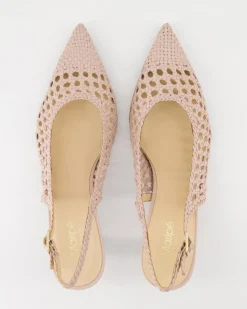 4879 Slingpumps in Beige
