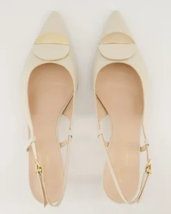 5553 Slingpumps in Beige