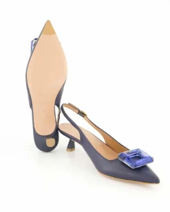 559 Slingpumps in Blau