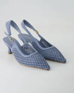 01645-953 Slingpumps in Blau