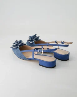 244 Slingpumps in Blau