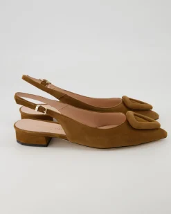 186 Slingpumps in Braun