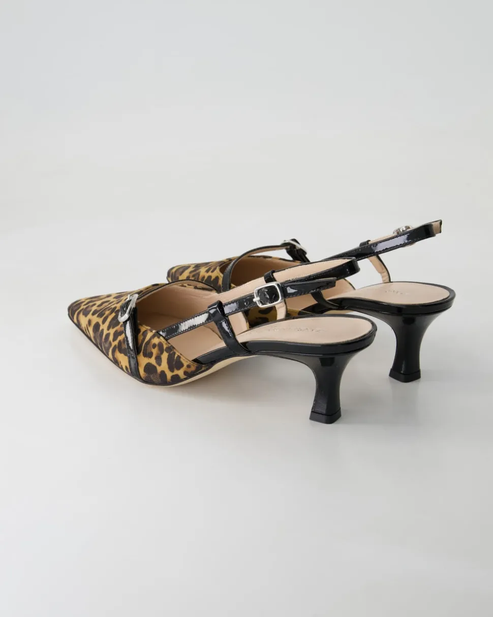 4027 Slingpumps in Braun