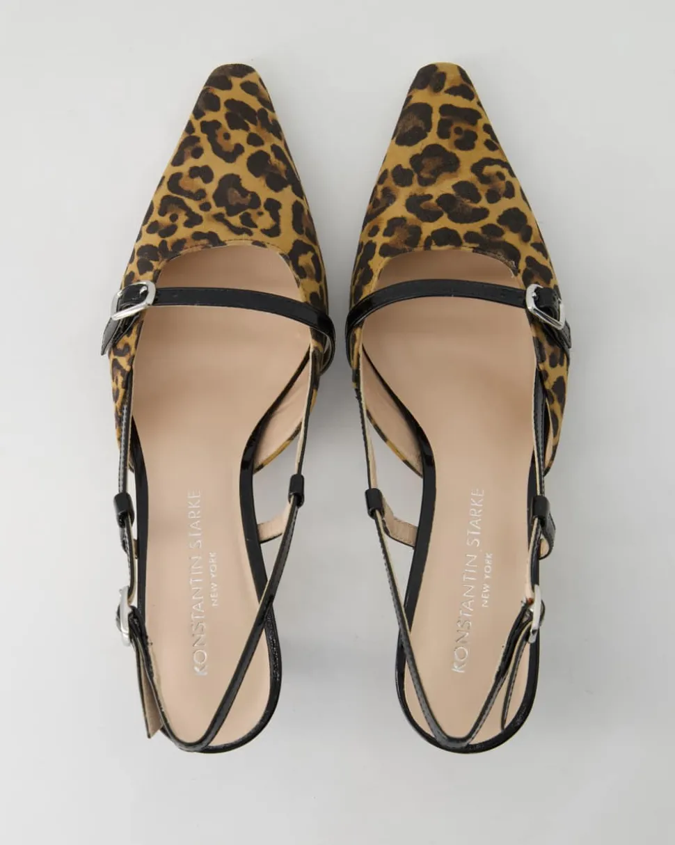 4027 Slingpumps in Braun