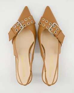 657-400/580 Slingpumps in Braun