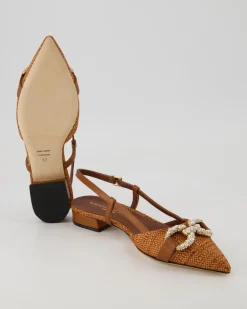 191 Slingpumps in Braun