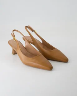 7023-330 Slingpumps in Braun