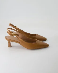 7023-330 Slingpumps in Braun