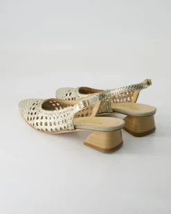 32376 Slingpumps in Gold