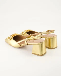1512 Slingpumps in Gold